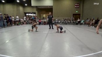 80 lbs Round 2 (8 Team) - Coleson Cogar, North DeSoto Blue WA vs Andrew Sanford, Williamson County WC