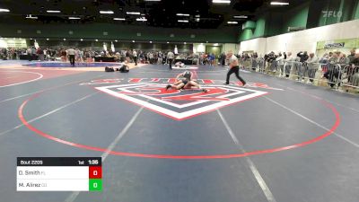 132 lbs Consi Of 64 #2 - Dillon Smith, FL vs Mikai Alirez, CO