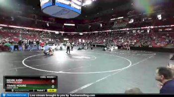 D1-170 lbs Cons. Round 1 - Devin Judd, Reedsburg Area vs Travis Moore, Union Grove