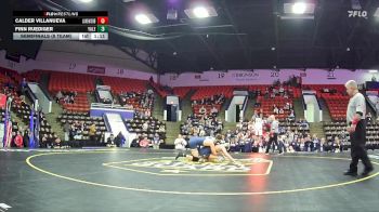 157 lbs Semifinals (8 Team) - Calder Villanueva, Lakewood HS vs Finn Ruediger, Yale HS