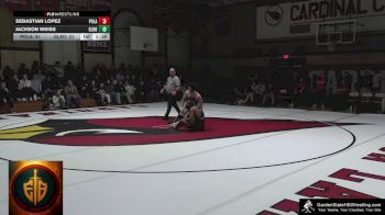 175 lbs Sebastian Lopez, Pompton Lakes vs Jackson Weiss, Glen Rock