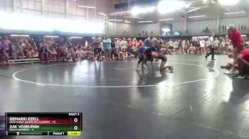 126 lbs Round 1 (16 Team) - Demario Ezell, Gulf Coast Grappling Academy vs Zak Vosburgh, Beach Bombers