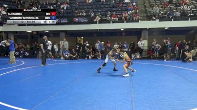 88 lbs Champ. Rd Of 16 - Eli Batres, Southside Wrestling Club vs Anthony Messina Jr., The Outsiders Wrestling Club