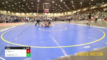 145 lbs Consi Of 64 #2 - Cesar Raya, Independent vs Ian Anderson, Moses Lake Wrestling Club