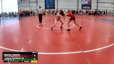 105 lbs Rd# 4- 2:00pm Friday Final Pool - Joshua Golightly Jr., Nauman Red vs Bentley Weaver, NCWAY National Team