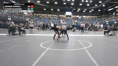 197 lbs Champ. Round 2 - Jackson Blackburn, Central Oklahoma vs Brandon Townsell, Arizona Christian University