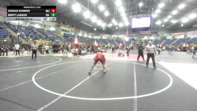 126 lbs Round Of 16 - Jordan Romero, Mile High WC vs Brett Larson, 308 Wr Ac