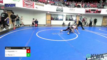 160 lbs Rr Rnd 2 - Jansen Long, Prairie Grove Youth Wrestling vs Jaxon Elauf, Verdigris Youth Wrestling
