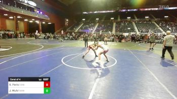 98 lbs Consi Of 4 - Sutton Paris, Cobbler Wrestling vs Jackson Muhr, Nebraska Elite WC