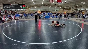138 lbs 2nd Wrestleback (8 Team) - Eli Goricki, Ravenwood High School vs Cayden Robinson, Knoxville Halls High School