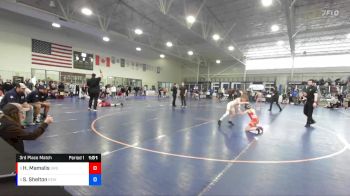 70 lbs 3rd Place Match - Harper Mamalis, Green River Grapplers vs Sawyer Shelton, Evanston Elite Wrestling