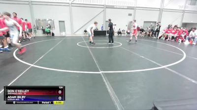 126 lbs Round 1 (6 Team) - Don O`Kelley, Arkansas Red vs Adam Bilby, Kansas Red