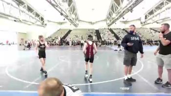 96 lbs Quarterfinal - Nathaniel Shannon, Park Ridge vs Colby Houle, Empire Wrestling Academy