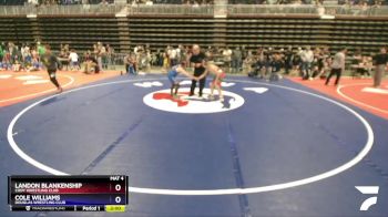 93 lbs 1st Place Match - Landon Blankenship, Cody Wrestling Club vs Cole Williams, Douglas Wrestling Club