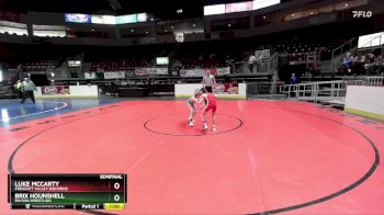 68 lbs Semifinal - Brix Hounshell, Payson Wrestling vs Luke McCarty, Prescott Valley Bighorns