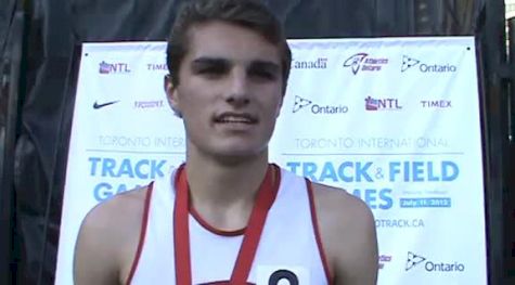 Scott Buttinger confident after 1500 win at 2012 Toronto International Tack & Field Games