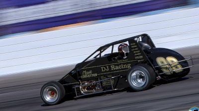 Bobby Santos III Wins First Career Hoosier Hundred With USAC Silver Crown