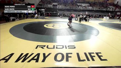 190 lbs Round Of 16 - Isael Perez, New York Military Academy vs Alex White, Belmont Hill