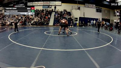 133 lbs Quarterfinal - Sam Spencer, St. Cloud State vs Wayne Joint, Minot State (N.D.)