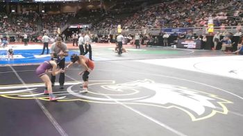 Quarterfinal - Addisyn Gates, Grand Island vs Madelynn Bohnet, South Sioux City