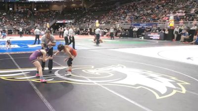 Quarterfinal - Addisyn Gates, Grand Island vs Madelynn Bohnet, South Sioux City