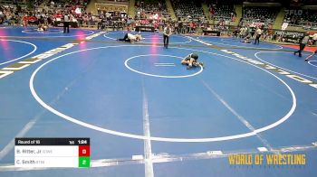 76 lbs Round Of 16 - Barry Ritter, Jr, Coweta Tiger Wrestling vs Carter Smith, Burnett Trained (MI)