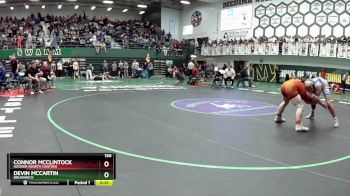 150 lbs Cons. Round 3 - Connor McClintock, Hoover (North Canton) vs Devin McCartin, Brunswick