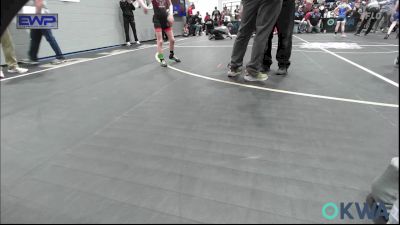 64 lbs Semifinal - Adrien Lopez, Clinton Youth Wrestling vs Konner Hood, Weatherford Youth Wrestling