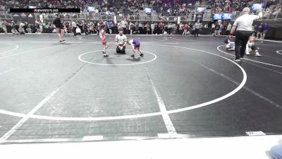 41.4-45 lbs Rr Rnd 3 - Everly Neff, Chickasha Youth Wrestling vs Zayla Vandermark, Vikings Wrestling Club