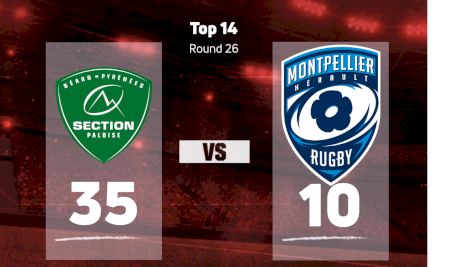 2023 Section Paloise vs Montpellier Herault Rugby