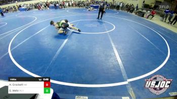 119 lbs Consi Of 32 #2 - Hagan Crockett, New Mexico vs Gavin Wehr, PC Takedown