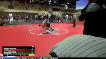 152 lbs Champ. Round 2 - Tyler Brown, Mission Hills vs Isaac Romero, Bonita Vista