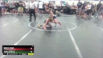 80 lbs Round 6 (8 Team) - Alex Vitello, Icon Wrestling Club vs Bryce Fiore, Florida Alliance