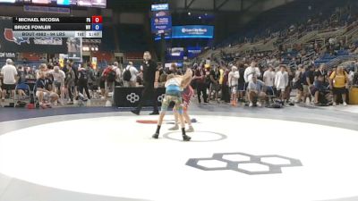 94 lbs Cons. Rd Of 16 - Michael Nicosia, Pennsylvania vs Bruce Fowler, West Virginia