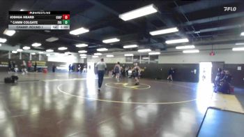 113 lbs Champ. Round 1 - Joshua Heard, Chapparal vs Camm Colgate, Evergreen