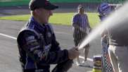 Ronnie Williams Scores Big Win & Pops Champagne At Thunder Road