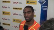 Tyson Gay 1st 100 overcomes another slow start at 2012 Aviva London Grand Prix