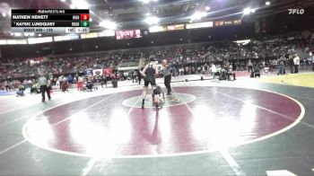 138 lbs Champ. Round 2 - Mathew Hewett, Highland vs Kaysic Lundquist, Mead