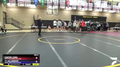 152 lbs Cons. Round 4 - Carter Corn, Iron Rams Wrestling Club vs Ty Solverson, Viking Wrestling Club (IA)