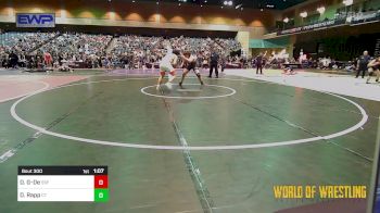 200 lbs Quarterfinal - Darius De Guzman-De Asis, SSF Gators vs David Rapp, Central