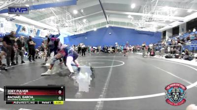 135 lbs Placement (4 Team) - Zoey Pulver, Firebird Elite vs Rachael Garcia, Oklahoma Supergirls