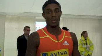 Tony McQuay 3rd 400 pleased with first Euro race at 2012 Aviva London Grand Prix