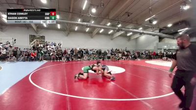 150 lbs Champ. Round 1 - Dagon Abeyta, Kelly Walsh vs Ethan Cowley, Chaparral