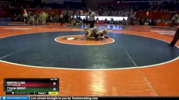 1 lbs Champ. Round 1 - Griffin Luke, Lena-Winslow vs Tyson Brent, LeRoy