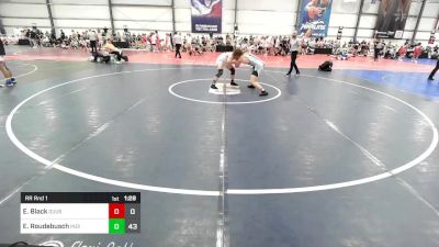 160 lbs Rr Rnd 1 - Ethan Black, Ground Up USA vs Evan Roudebusch, Indiana Outlaws White