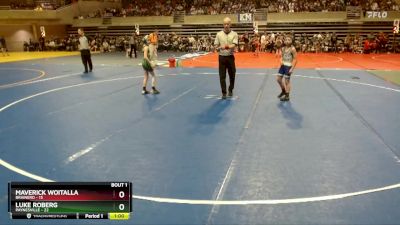 80 lbs Semis (4 Team) - Maverick Woitalla, Brainerd vs Luke Roberg, Paynesville