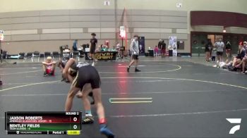 85 lbs Round 2 (6 Team) - Jaxson Roberts, American Gladiators-Venom vs Bentley Fields, Team Illinois