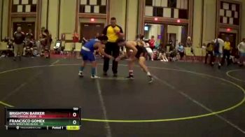 180 lbs Semis & 1st Wrestleback (8 Team) - Brighton Barker, Vipers Orange Crush vs Francisco Gomex, Elite Wrestling Black
