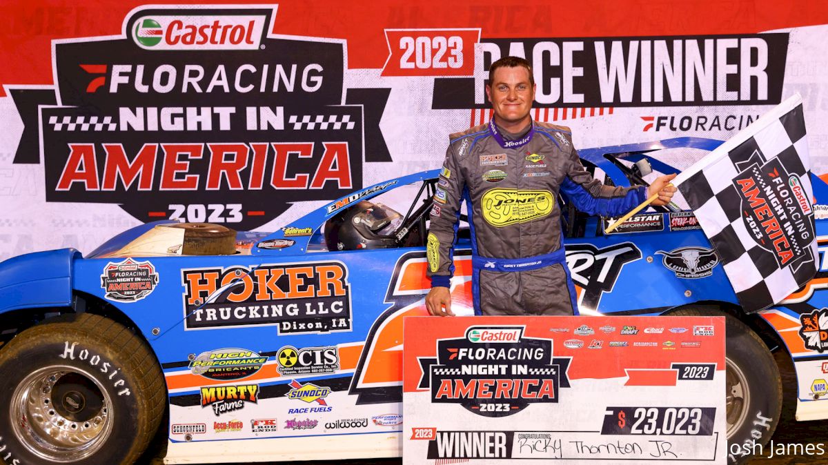 Ricky Thornton Jr. Bests Bobby Pierce, Wins Castrol's $23,023 At Florence