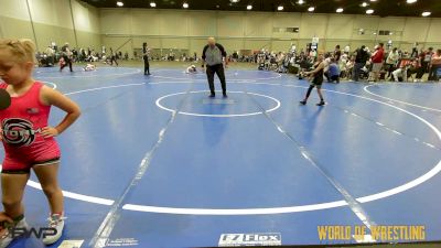 55 lbs Quarterfinal - Weston Olvera, Shootbox 9U vs Aspen Shelton, Storm 9U